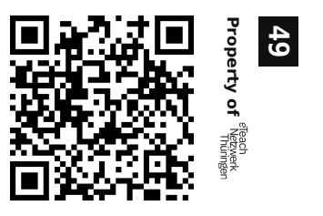 Label sticker 30 × 20 mm for UID 49