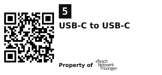 Label sticker 45.7 × 21.2 mm for UID 5