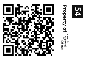 Label sticker 30 × 20 mm for UID 54