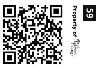 Label sticker 30 × 20 mm for UID 59