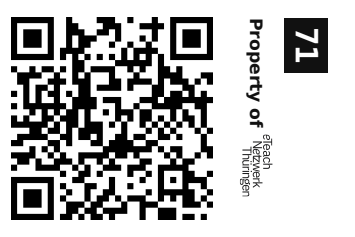 Label sticker 30 × 20 mm for UID 71