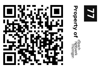 Label sticker 30 × 20 mm for UID 77