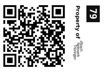 Label sticker 30 × 20 mm for UID 79