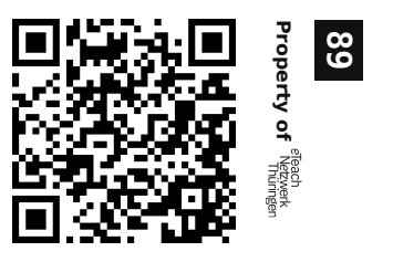 Label sticker 30 × 20 mm for UID 89