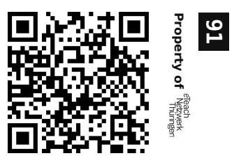 Label sticker 30 × 20 mm for UID 91