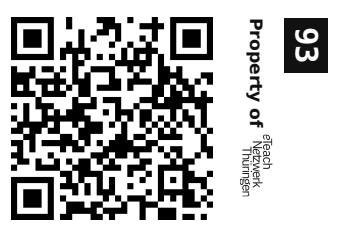 Label sticker 30 × 20 mm for UID 93