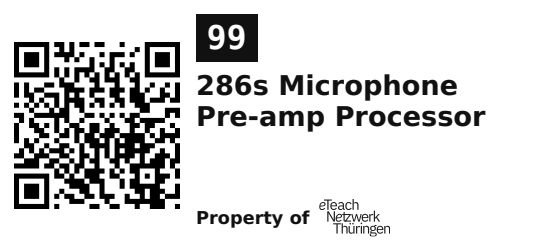 Label sticker 45.7 × 21.2 mm for UID 99