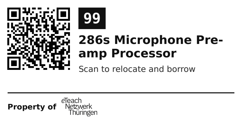 Label sticker 70 × 36 mm for UID 99